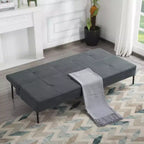 Canapé-lit futon convertible 69.88 avec dossier réglable sur 5 positions