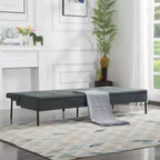 Canapé-lit futon convertible 69.88 avec dossier réglable sur 5 positions