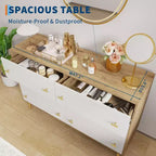 Commode de Ferme à 6 Tiroirs, Commode Rustique en Bois, Grand Rangement, Armoire de Rangement Décorative, Pour Chambre à Coucher, Salon