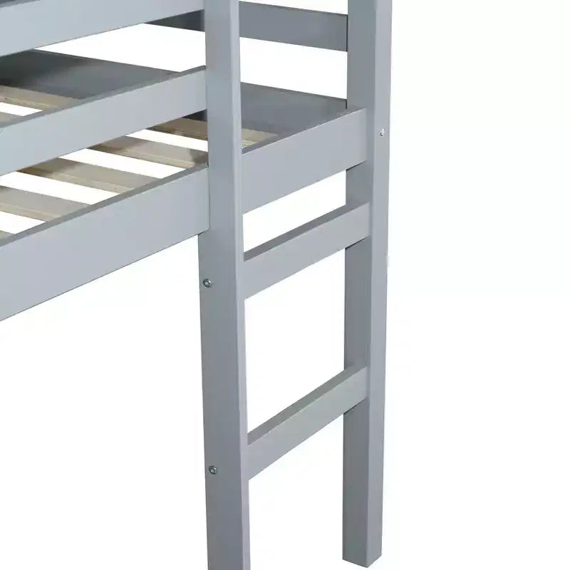 Cadre de lit double avec rangement sous le lit, silencieux, en métal robuste