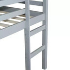 Cadre de lit double avec rangement sous le lit, silencieux, en métal robuste