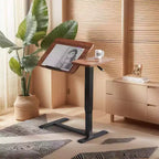 Table de nuit mobile à roulettes surélevée pour chambre à coucher ou salon
