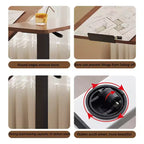 Table de nuit mobile à roulettes surélevée pour chambre à coucher ou salon