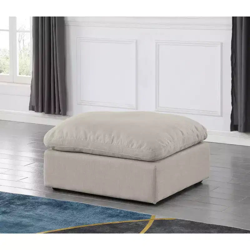 Repose-pieds en velours Indulge