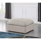 Repose-pieds en velours Indulge