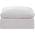 Repose-pieds en velours Indulge