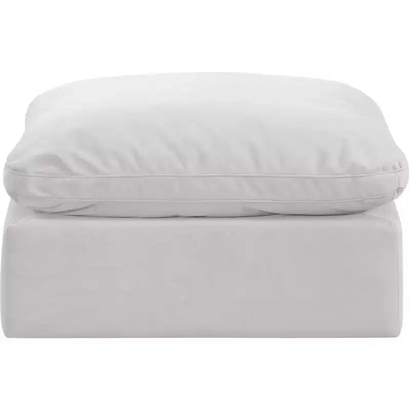 Repose-pieds en velours Indulge