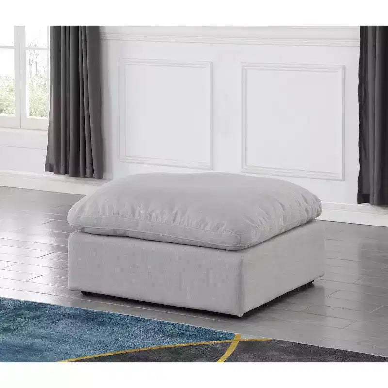 Repose-pieds en velours Indulge