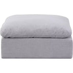 Repose-pieds en velours Indulge