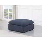Repose-pieds en velours Indulge