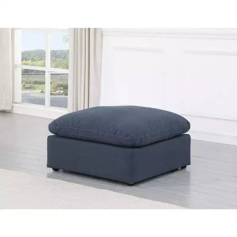 Repose-pieds en velours Indulge