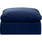 Repose-pieds en velours Indulge