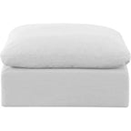 Repose-pieds en velours Indulge