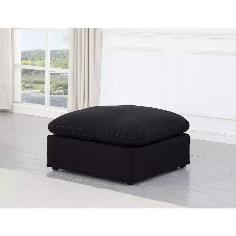 Repose-pieds en velours Indulge