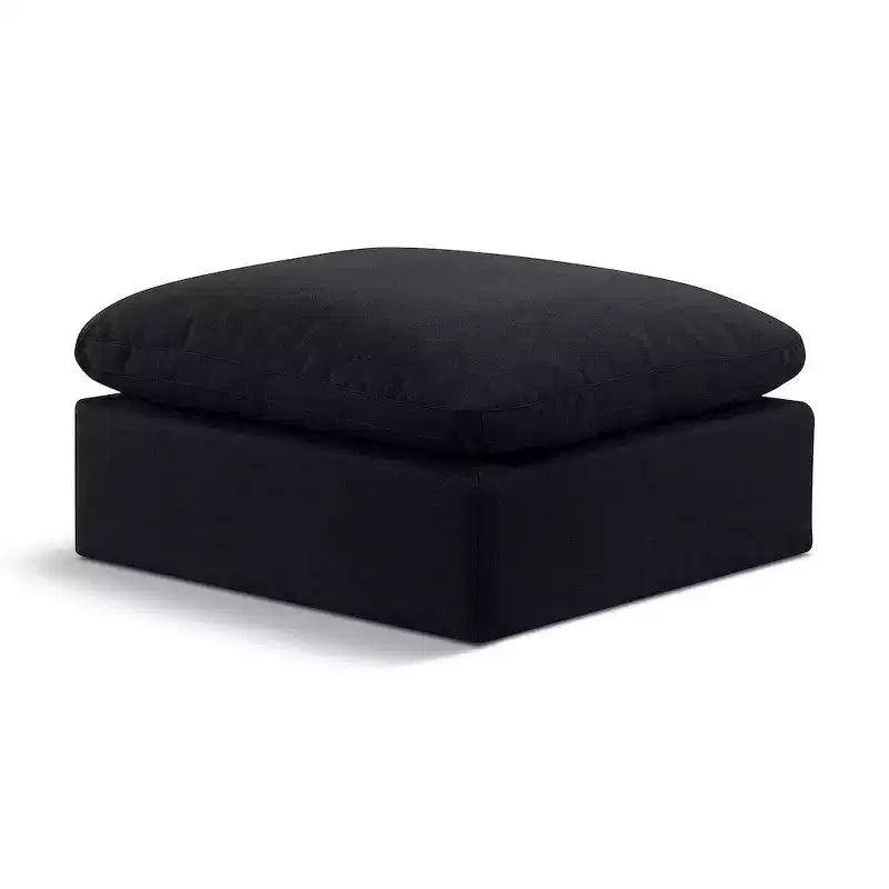 Repose-pieds en velours Indulge