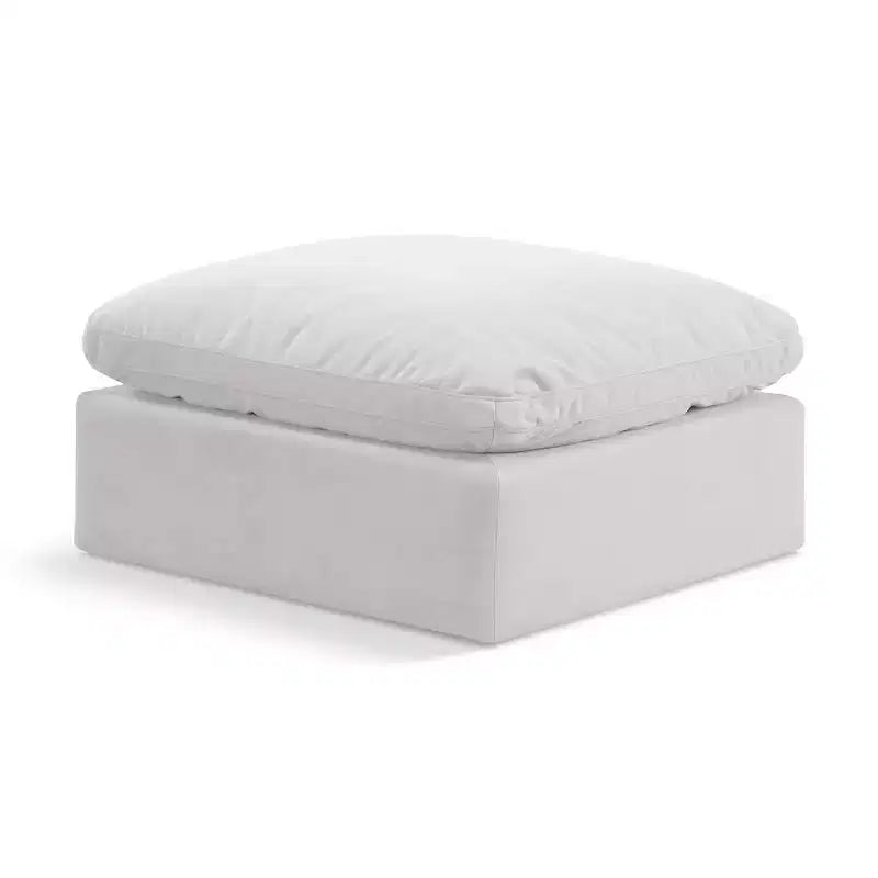 Repose-pieds en velours Indulge