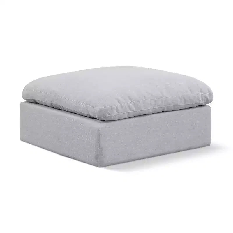 Repose-pieds en velours Indulge