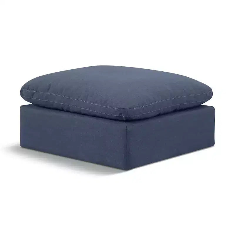 Repose-pieds en velours Indulge