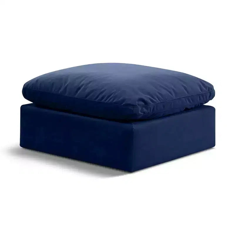 Repose-pieds en velours Indulge