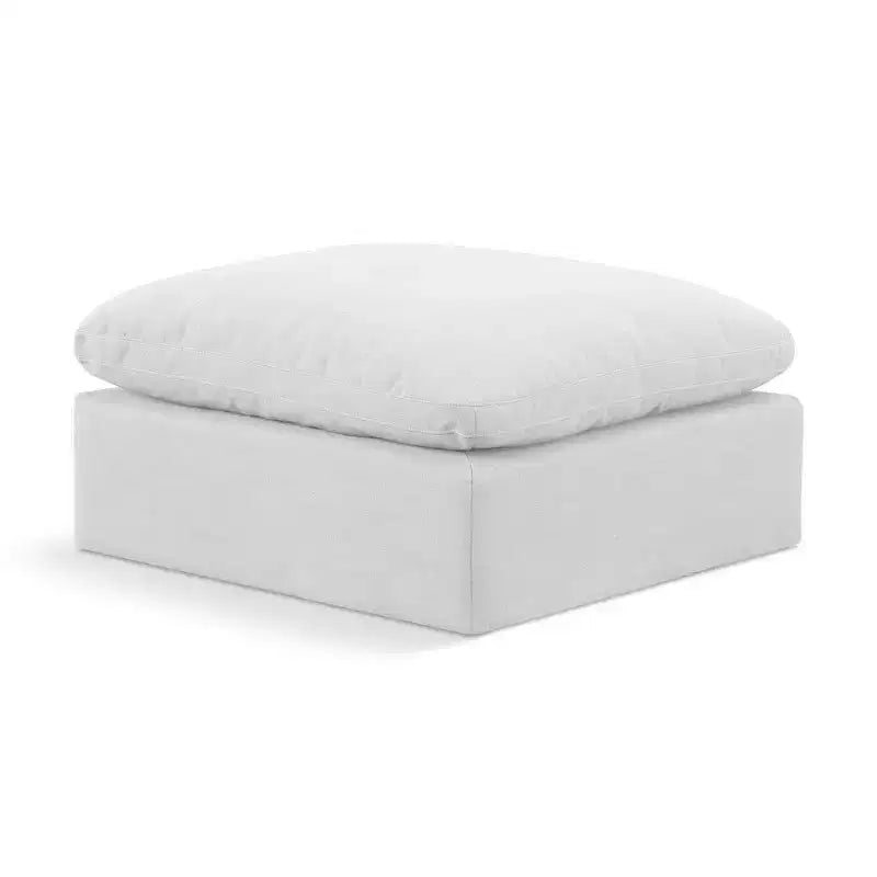 Repose-pieds en velours Indulge