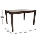 Table de salle à manger en bois