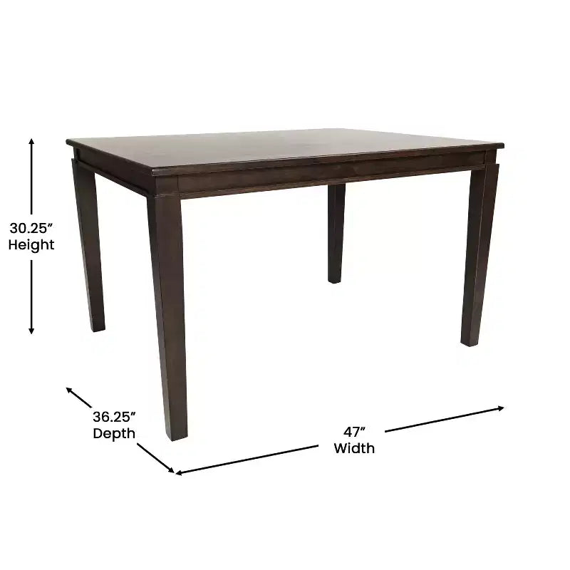 Table de salle à manger en bois